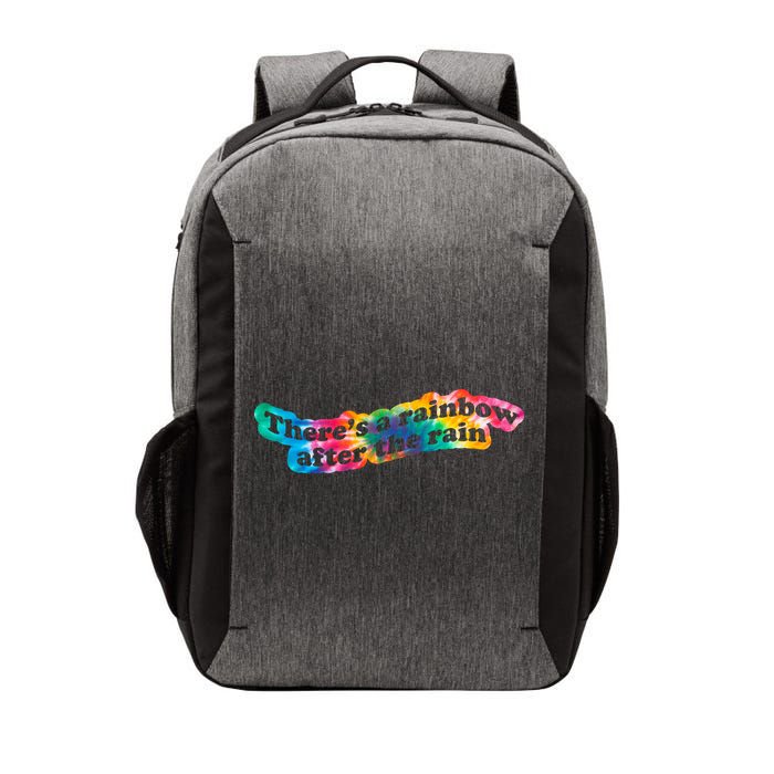 There's A Rainbow After The Rain Mental Health Awareness Vector Backpack