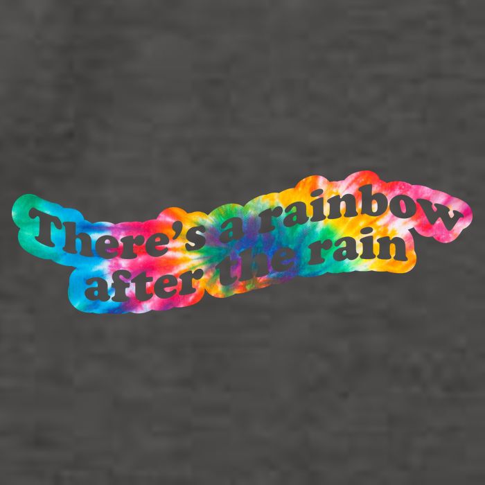There's A Rainbow After The Rain Mental Health Awareness Vector Backpack