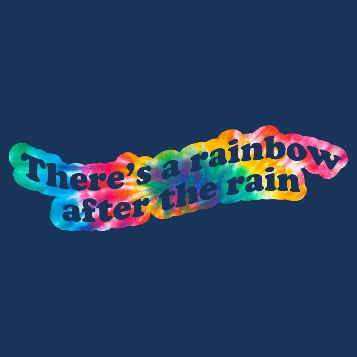 There's A Rainbow After The Rain Mental Health Awareness Infant Baby Jersey Bodysuit