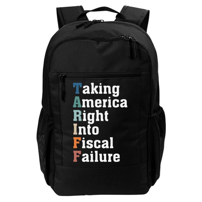 Taking America Right Into Fiscal Failure Anti Tariffs Daily Commute Backpack