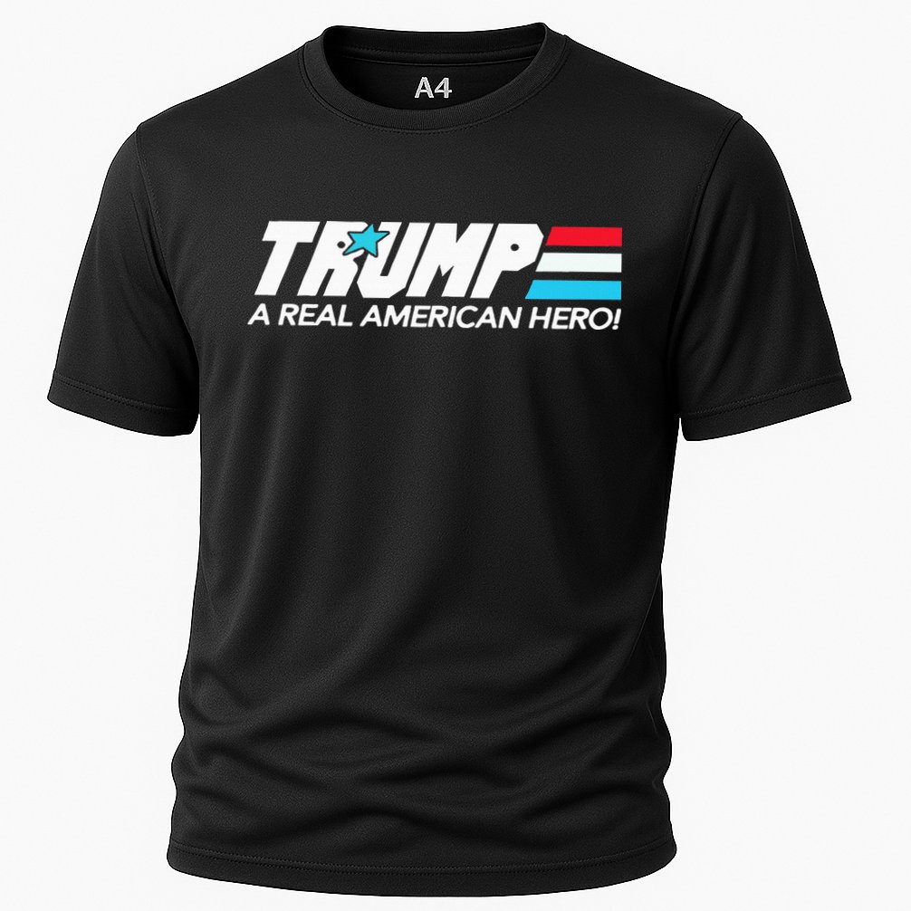 Trump A Real American Hero Performance Shirt