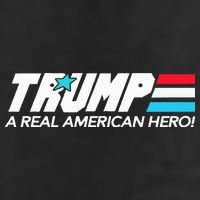 Trump A Real American Hero 15oz Campfire Ceramic Mug