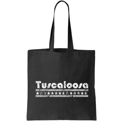 Tuscaloosa Alabama Retro Star Stripe Vintage Throwback Bag