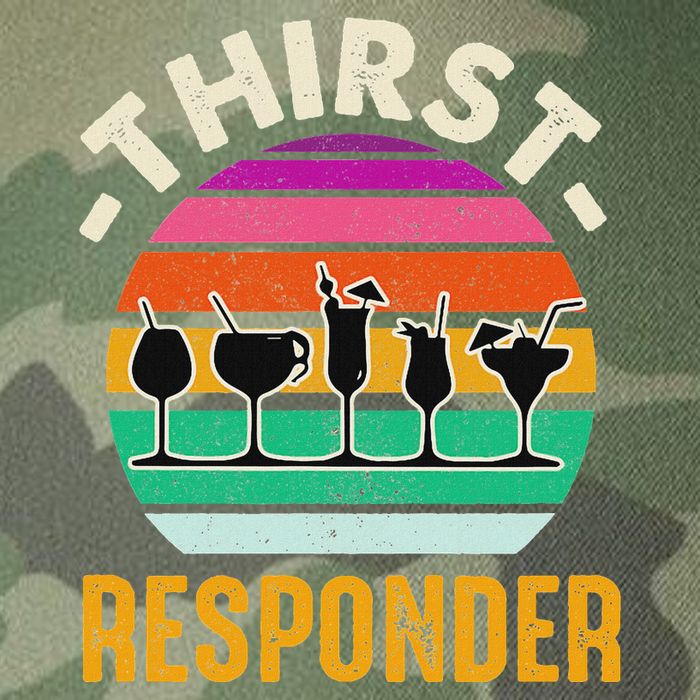 Thirst A Responder Funny Bartender Barman Barkeeper Barista Legacy Tie Dye Trucker Hat