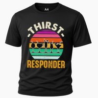 Thirst A Responder Funny Bartender Barman Barkeeper Barista Performance Shirt