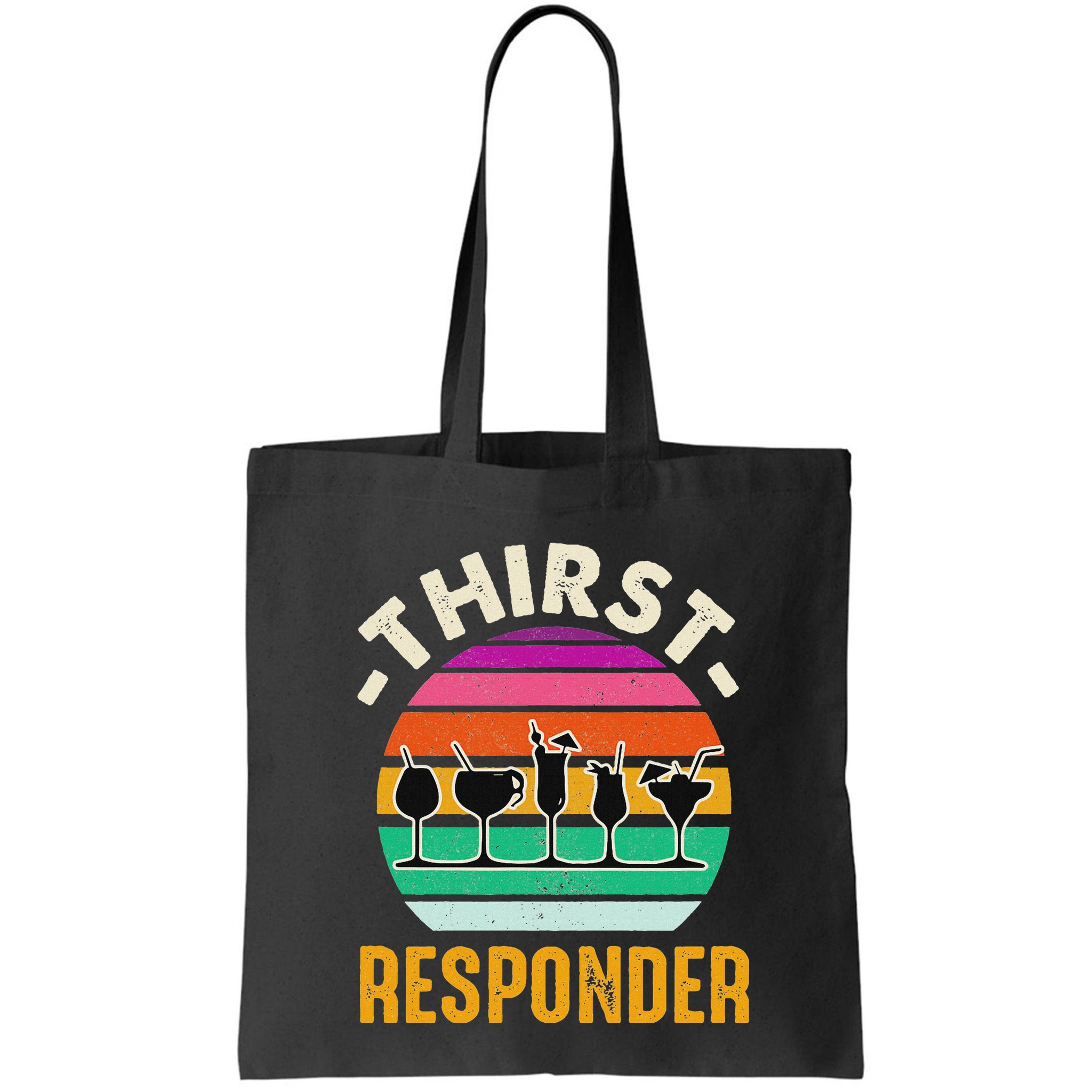 Thirst A Responder Funny Bartender Barman Barkeeper Barista Bag