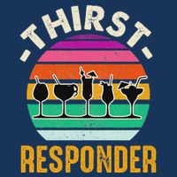 Thirst A Responder Funny Bartender Barman Barkeeper Barista Infant Baby Jersey Bodysuit