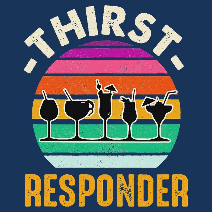 Thirst A Responder Funny Bartender Barman Barkeeper Barista Infant Baby Jersey Bodysuit