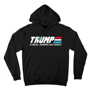 Trump A Real American Hero Hoodie