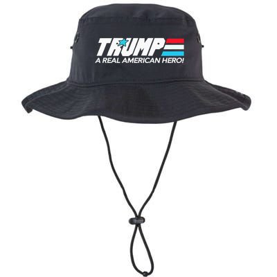 Trump A Real American Hero Bucket Hat