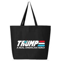 Trump A Real American Hero 25L Jumbo Tote