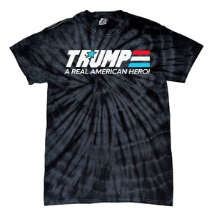 Trump A Real American Hero Tie-Dye T-Shirt