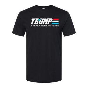 Trump A Real American Hero Softstyle CVC T-Shirt