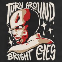 Turn Around Resident Bright Eyes Large Microfiber Waffle Golf Towel