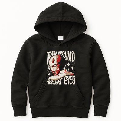 Turn Around Resident Bright Eyes Kids Hoodie