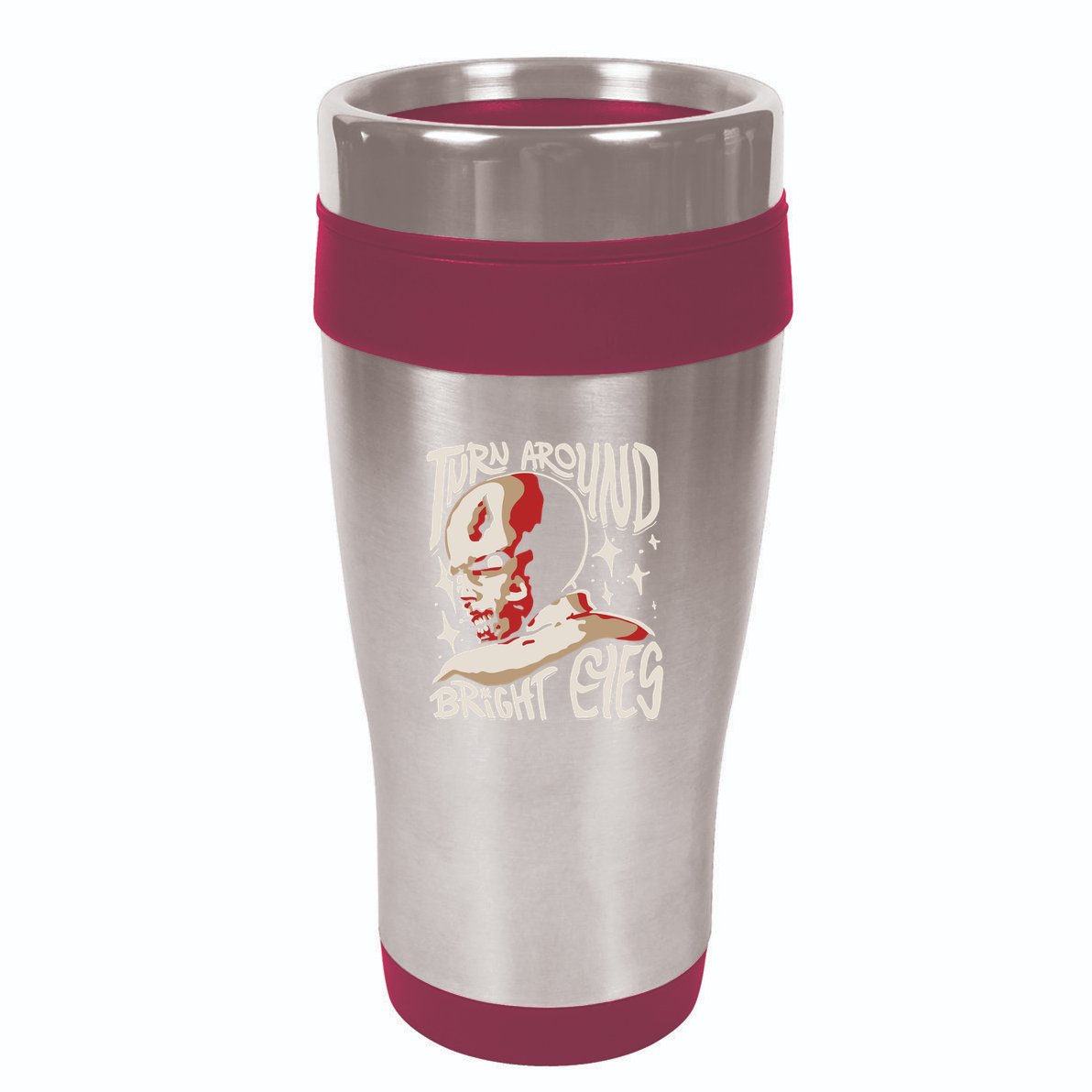 Turn Around Resident Bright Eyes 16oz Travel Tumbler