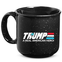 Trump A Real American Hero 15oz Campfire Ceramic Mug
