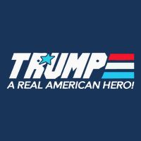 Trump A Real American Hero 7-Panel Snapback Hat