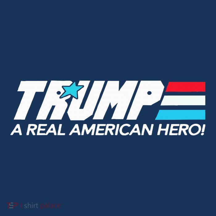 Trump A Real American Hero Flatbill Hat