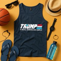 Trump A Real American Hero Tank Top
