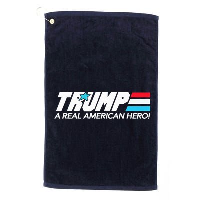 Trump A Real American Hero Golf Towel