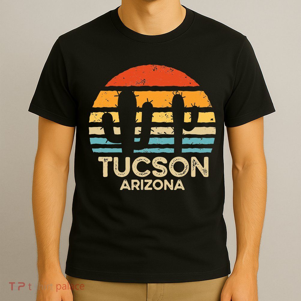 Tucson Arizona Retro Sunset T-Shirt