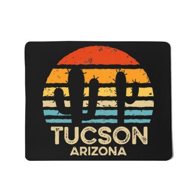 Tucson Arizona Retro Sunset Mousepad