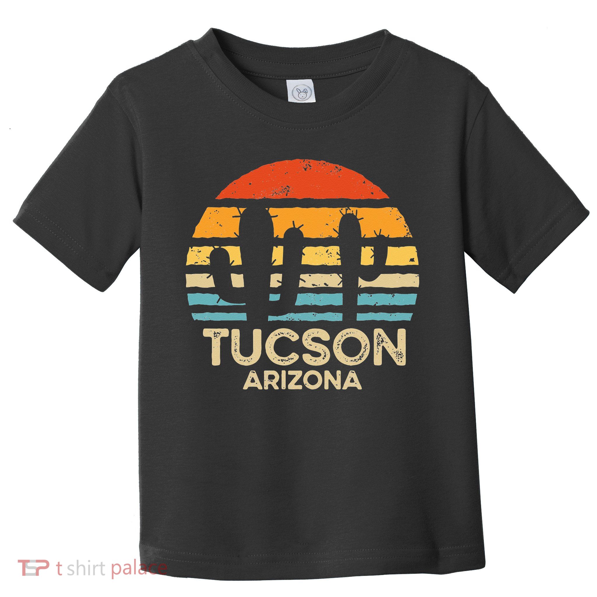 Tucson Arizona Retro Sunset Toddler T-Shirt