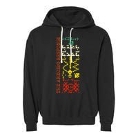 The Arecibo Response Chilbolton Crop Circle Alien Reply Garment-Dyed Fleece Hoodie