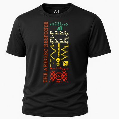 The Arecibo Response Chilbolton Crop Circle Alien Reply Performance Shirt