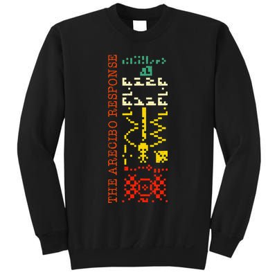 The Arecibo Response Chilbolton Crop Circle Alien Reply Sweatshirt