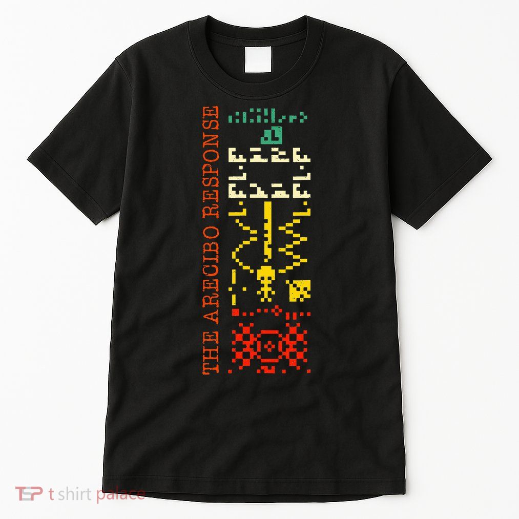 The Arecibo Response Chilbolton Crop Circle Alien Reply Tall T-Shirt