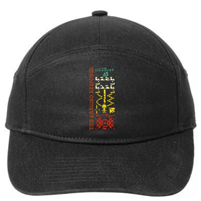 The Arecibo Response Chilbolton Crop Circle Alien Reply 7-Panel Snapback Hat