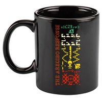 The Arecibo Response Chilbolton Crop Circle Alien Reply 11oz C Handle Ceramic Mug