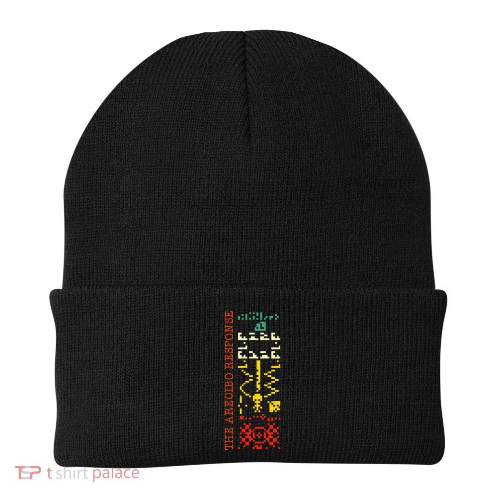The Arecibo Response Chilbolton Crop Circle Alien Reply Beanie