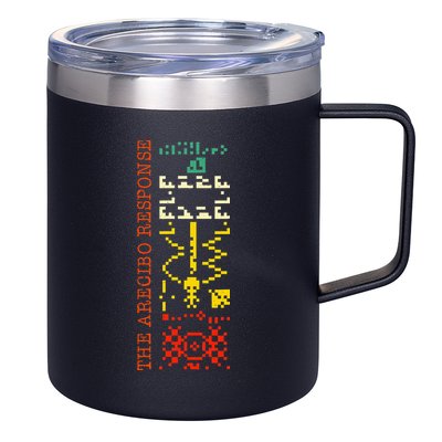 The Arecibo Response Chilbolton Crop Circle Alien Reply 12oz Stainless Steel Coffee Mug