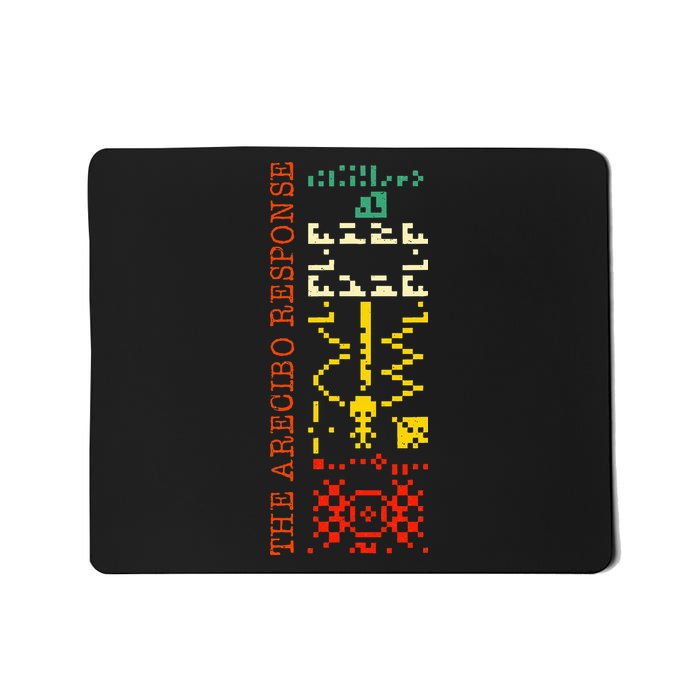 The Arecibo Response Chilbolton Crop Circle Alien Reply Mousepad