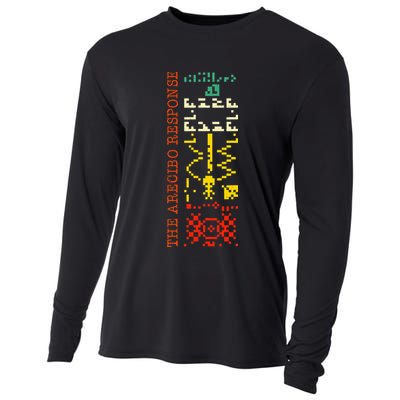 The Arecibo Response Chilbolton Crop Circle Alien Reply Cooling Performance Long Sleeve Crew