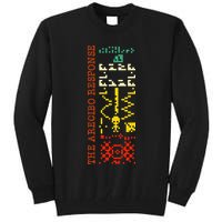 The Arecibo Response Chilbolton Crop Circle Alien Reply Tall Sweatshirt