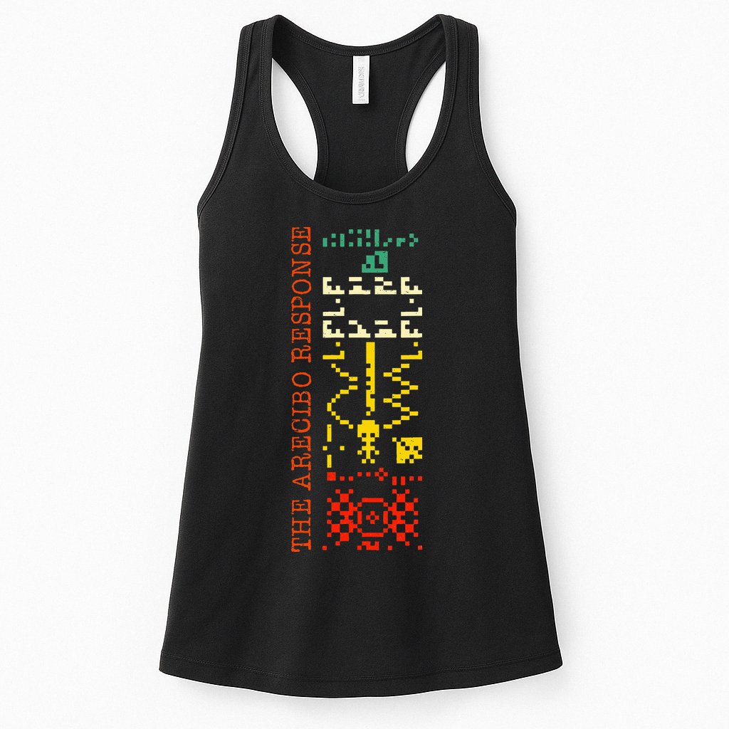 The Arecibo Response Chilbolton Crop Circle Alien Reply Womens Tank Top