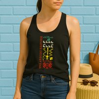 The Arecibo Response Chilbolton Crop Circle Alien Reply Womens Tank Top