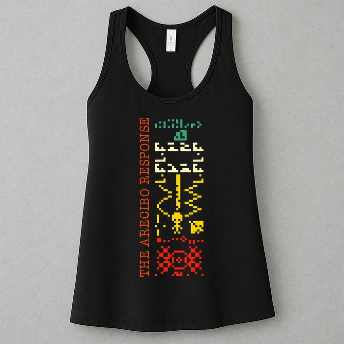 The Arecibo Response Chilbolton Crop Circle Alien Reply Womens Tank Top