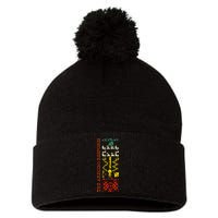 The Arecibo Response Chilbolton Crop Circle Alien Reply Pom Pom 12in Knit Beanie