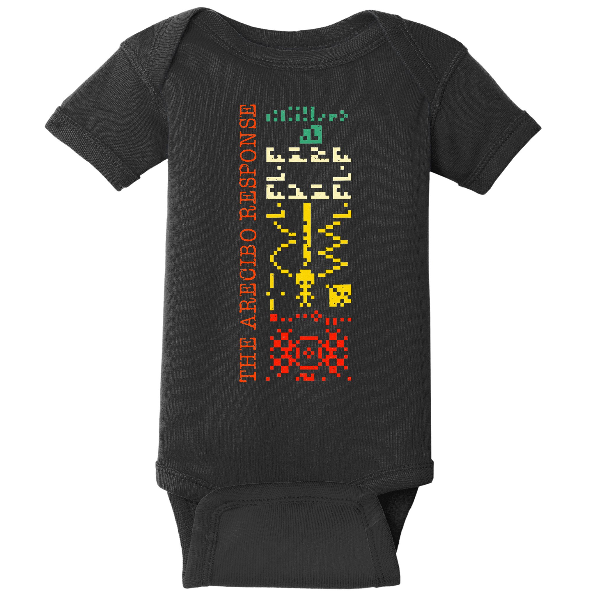 The Arecibo Response Chilbolton Crop Circle Alien Reply Baby Bodysuit