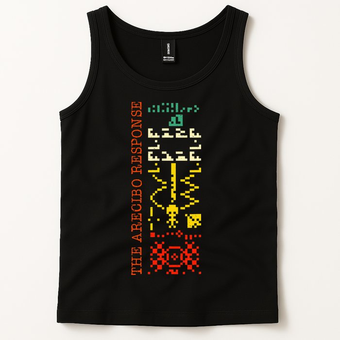 The Arecibo Response Chilbolton Crop Circle Alien Reply Tank Top