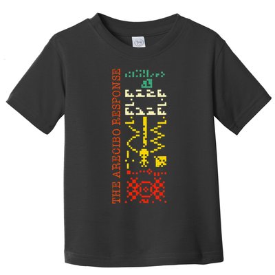 The Arecibo Response Chilbolton Crop Circle Alien Reply Toddler T-Shirt