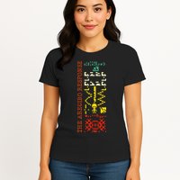 The Arecibo Response Chilbolton Crop Circle Alien Reply Womens T-Shirt