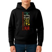 The Arecibo Response Chilbolton Crop Circle Alien Reply Kids Hoodie