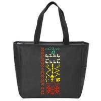 The Arecibo Response Chilbolton Crop Circle Alien Reply Zip Tote Bag