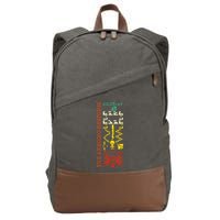 The Arecibo Response Chilbolton Crop Circle Alien Reply Cotton Canvas Backpack